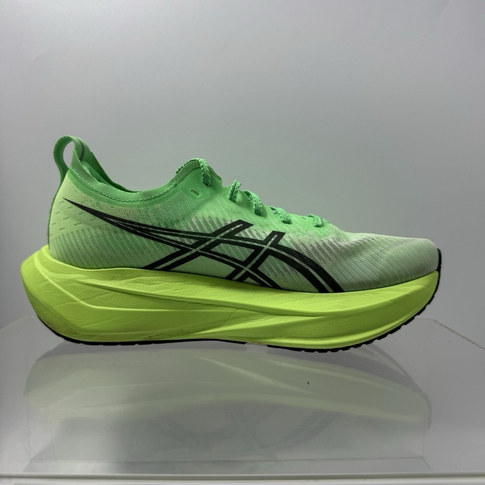 ASICS Megablast Green Running Shoes Sneakers 1013A170 Men's Size 8 - Picture 3 of 12